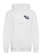 Tjm Stack Back Logo Hoodie Ext Tommy Jeans White