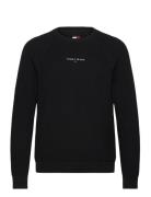 Tjm Slim Raglan Linear Sweater Tommy Jeans Black