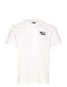 Tjm Slim Stack Logo Tee Ext Tommy Jeans White