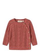 Nbfkajsa Ls Wrap Knit Lil Lil'Atelier Pink
