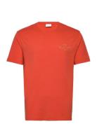 Reg Tonal Shield Ss T-Shirt GANT Orange