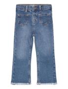 Frayed Low-Rise Skinny Jeans Mango Blue