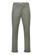 Plain Chino Trousers Mango Khaki
