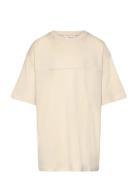 Seam Detail T-Shirt Mango Cream