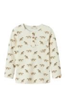 Nmmlavo Eno Slim Ls Top Lil Lil'Atelier White