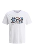 Jjgeplas Tee Ss Crew Neck Jnr Jack & J S White