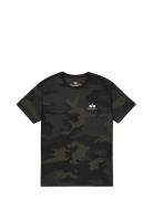Backprint T Camo Alpha Industries Black