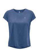 Onpaubree Life On Ss Bat Loose Tee Noos Only Play Blue