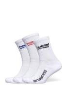 Hml3-Pack Socks Sportswear Hummel White