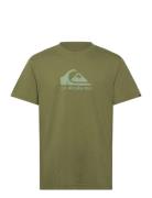 Ev Comp Logo Ss Quiksilver Green
