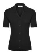 Rwrosie Ss Regular Cardigan Rosemunde Black