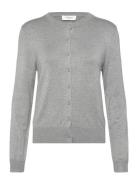 Rwdenise Ls Regular Cardigan Rosemunde Grey