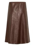 Crpaloma Skirt Cream Brown