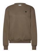 Kaliddy Sweatshirt Kaffe Khaki
