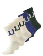 Jackai Tennis Socks 5 Pack Jnr Jack & J S Blue