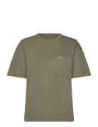 Ss Pocket Tee Lee Jeans Khaki