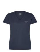 V Neck Tee Lee Jeans Navy