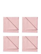 Robert Napkin 4-Pack LINUM Pink