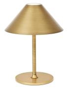 "Hygge" Portable Table Lamp Halo Design Gold