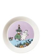 Moomin Plate 19Cm Friends Forever Arabia White