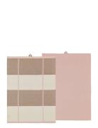 Viskestykke Blocks 2 Stk. Södahl Pink