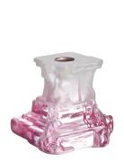 Rocky Baroque Ljusstake Spicy Rose 95 Mm Kosta Boda Pink
