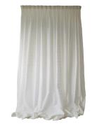 Curtain Selma Double Width Mimou White