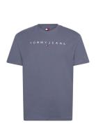 Tjm Reg Linear Logo Tee Ext Tommy Jeans White