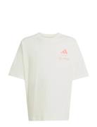 Mer Sp Gfxtee Y Adidas Performance White