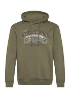 Big Logo Hoodie Lee Jeans Green