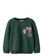 Nmmleland Ls Nreg Sweat Box Bru Name It Green