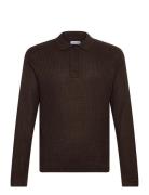 Jjkaito Knit Polo Bf Jack & J S Brown