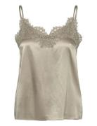 Rwjade Silk Strap Lace Top Rosemunde Beige