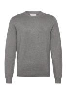 Ecovero L/S O-Neck Knit Lindbergh Grey