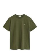 Reg Shield Ss T-Shirt GANT Green