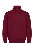 Reg Shield Full Zip Sweat GANT Burgundy