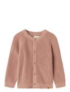 Nmnemlen Lin Ls Knit Card Lil Noos Lil'Atelier Pink