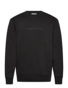 O-Neck Brand Carrier Sweatshirt Lindbergh Black