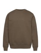 O-Neck Brand Carrier Sweatshirt Lindbergh Khaki