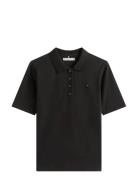 1985 Reg Pique Polo Ss Tommy Hilfiger Black