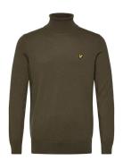 Cotton Merino Turtleneck Jumper Lyle & Scott Khaki