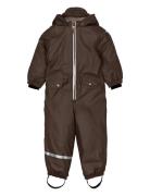 Pu Snow Suit Mikk-line Brown