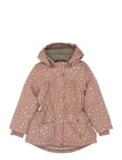 Polyester Jacket - Glitter Mikk-line Pink