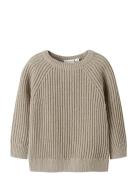 Nmmvolly Ls Knit Name It Beige