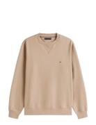 Ess Seasonal Fleece Crewneck Tommy Hilfiger Beige