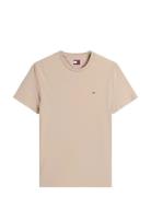 Tjm Xslim Jaspe Htr Tee Ext Tommy Jeans Beige