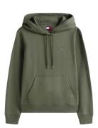 Tjw Reg S Flag Hoodie Tommy Jeans Khaki