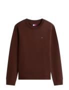Tjw Reg S Flag Crew Tommy Jeans Brown
