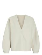 Vijuice Loose L/S Jacket - Noos Vila Cream