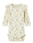 Nbflavo Eve Ls Slim Body Lil Noos Lil'Atelier Cream